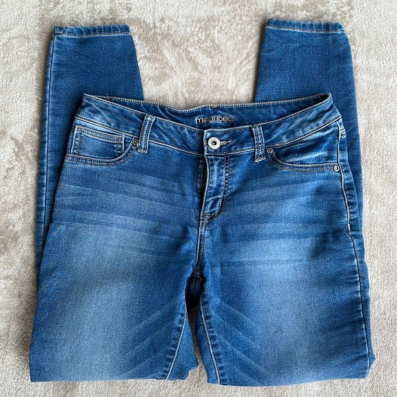 M Jeans by Maurice’s Skinny Jeans, Size M-R (see measurements) - Picture 2 of 11